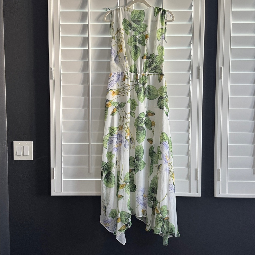 White House Black Market Ruched Midi Dress - Picture 7 of 10
